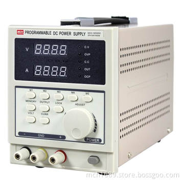 96W 32V 3A/160W 32V 5A Variable Programmable DC Power Supply with CE & RoHS (MCH-3203DC/MCH-3205DC)
